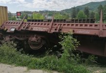 Prevrnuli se vagoni teretnog voza u Vogošći, nema povrijeđenih
