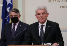 Komšić i Džaferović u službenoj posjeti Crnoj Gori