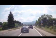 Opasna vožnja: Preticanje u nedozvoljenoj traci kod Žepča