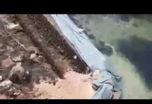 Bager u rijeci Buni kod Mostara