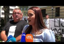 Muriz i Arijana Memić nakon što su dočekali privođenje Alise Mutap