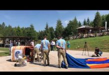 Organizovan prvi let turističkim balonom na Trebeviću