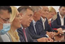 Počeo sastanak Dodika i Čovića u Banjoj Luci