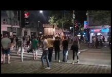 Protesti u Ljubljani tokom proslave 30. godišnjice nezavisnosti Slovenije