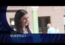 U “Vijestima u 7” večeras gledajte: (27 06 2021)