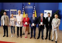 Evropski pokret u BiH dodijelio ordene zaslužnim građanima BiH