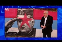 Inzko ne nameće, on šalje SOS:Veliča se krvnik čija glava od 2m na muralu svakom normalnom ledi krv