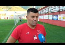 Dudić pred Coleraine: Nema pritiska, pripremamo se u opuštenoj atmosferi