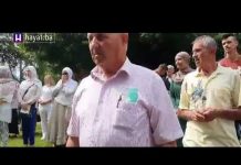 POČEO ISPRAĆAJ POSMRTNIH OSTATAKA UBIJENIH SREBRENIČANA U VISOKOM