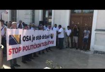 Protesti u Mostaru zbog hapšenja Osmice