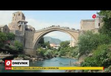 Tradiciju skokova sa Starog mosta ima ko naslijediti: Emil Tiro ima 16 godina i već skače s mosta