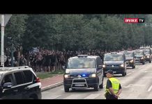 Pogledajte korteo navijača Veleža kroz Sarajevo