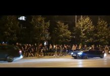 Slavlje navijača Veleža nakon spektakularne pobjede