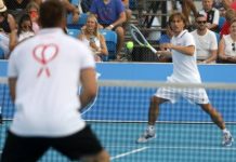 Modrić i Čilić slavili protiv Perišića i Dodiga u humanitarnom spektaklu