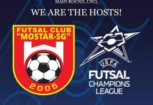 Naš šampion Mostar Stari Grad domaćin Glavne runde UEFA-ine Lige prvaka u futsalu