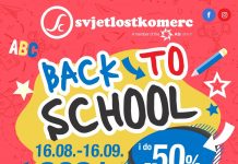 U knjižarama SVJETLOST školarci imaju prednost!