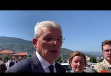 Džaferović na mezarju Kovači govorio o Aliji Izetbegoviću