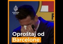 Messi se u suzama oprostio od Barcelone