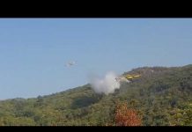 Pogledajte kako hrvatski kanaderi gase požare kod Sirokog Brijega