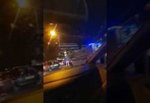 Lančani sudar na Stupu u Sarajevu