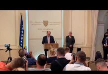 Obraćanje nakon sastanka članova Predsjedništva BiH i Christiana Schmidta