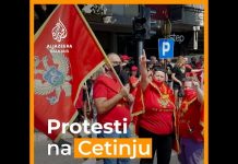 Na Cetinju počelo okupljanje građana