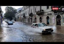 Nevrijeme pogodilo Trebinje, ulice kao u Veneciji