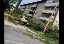Veliko nevrijeme stiglo u BiH: Oborena stabla, hitna i policija na terenu…