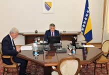 Zajedničko saopćenje Komšića i Džaferovića u vezi sa hapšenjem Vranja