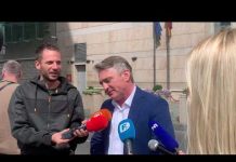 Žejlko Komšić nakon sastanka sa ambasadorima EU