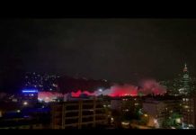 Fenomenalna bakljada navijača Željezničara povodom 100. rođendana kluba