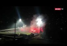 Pogledajte navijanje sa Grbavice: “Manijaci” spektakl preselili na stadion