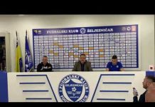 Konferencija za medije FK Željezničar uoči derbija protiv FK Sarajevo