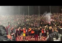 Nogometaši Sarajeva s navijačima proslavili pobjedu nad Željezničarom