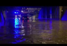 Poplavljen podvožnjak u Buća Potoku