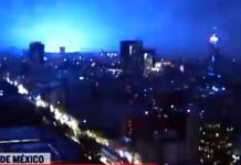 VIDEO U Meksiku se nakon snažnog potresa na nebu pojavila plava svjetlost