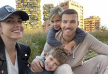 Edin i Amra Džeko s djecom uživaju u ljepotama Milana, oduševila ih famozna “šuma na zgradi”