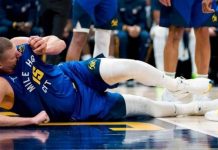 Jokić povrijedio koljeno, previjao se od bolova na parketu