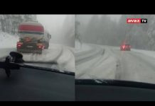 Haos na Kupresu: Sudar više vozila, kamion se prepriječio na putu