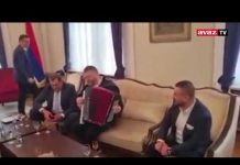 Dodik ispunio obećanje i doveo harmonikaša u Predsjedništvo BiH
