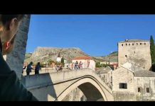 Premijerka Srbije Ana Brnabić prvi put na Starom mostu u Mostaru