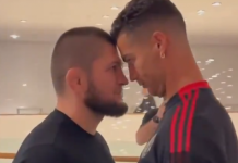 Pogledajte sučeljavanje Khabiba Nurmagomedova i Cristiana Ronalda, ko je prvi “pao”?