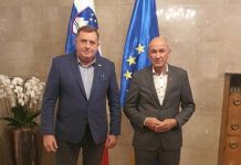 Janša o sastanku s Dodikom: Budućnost u punom suverenitetu BiH