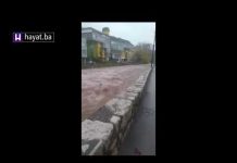 DRAMATIČNI SNIMCI MILJACKE, DOSTIGLA TAČKU IZLIJEVANJA