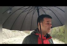 Načelnik Jablanice u obilasku puta prema selu Doljani koje je bilo odječeno uslijed nevremena