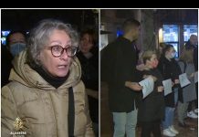‘Mural mora pasti’: Protest u Beogradu nakon privođenja aktivistica