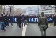 Korteo BHF prema Bilinom Polju