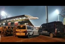 Ulice Zenice pred utakmicu sa Ukrajinom