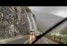 Ogromne površinske vode otežavaju saobraćaj na magistralnom putu Jablanica – Mostar