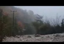 Nabujali potoci devastirali put Jablanica- Blidinje, selo Doljani odsječeno